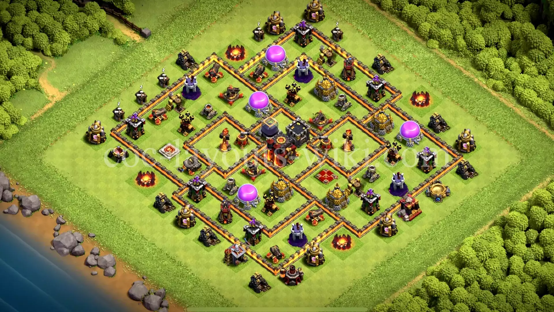 TH10 Trophy Base with Copy Link #9