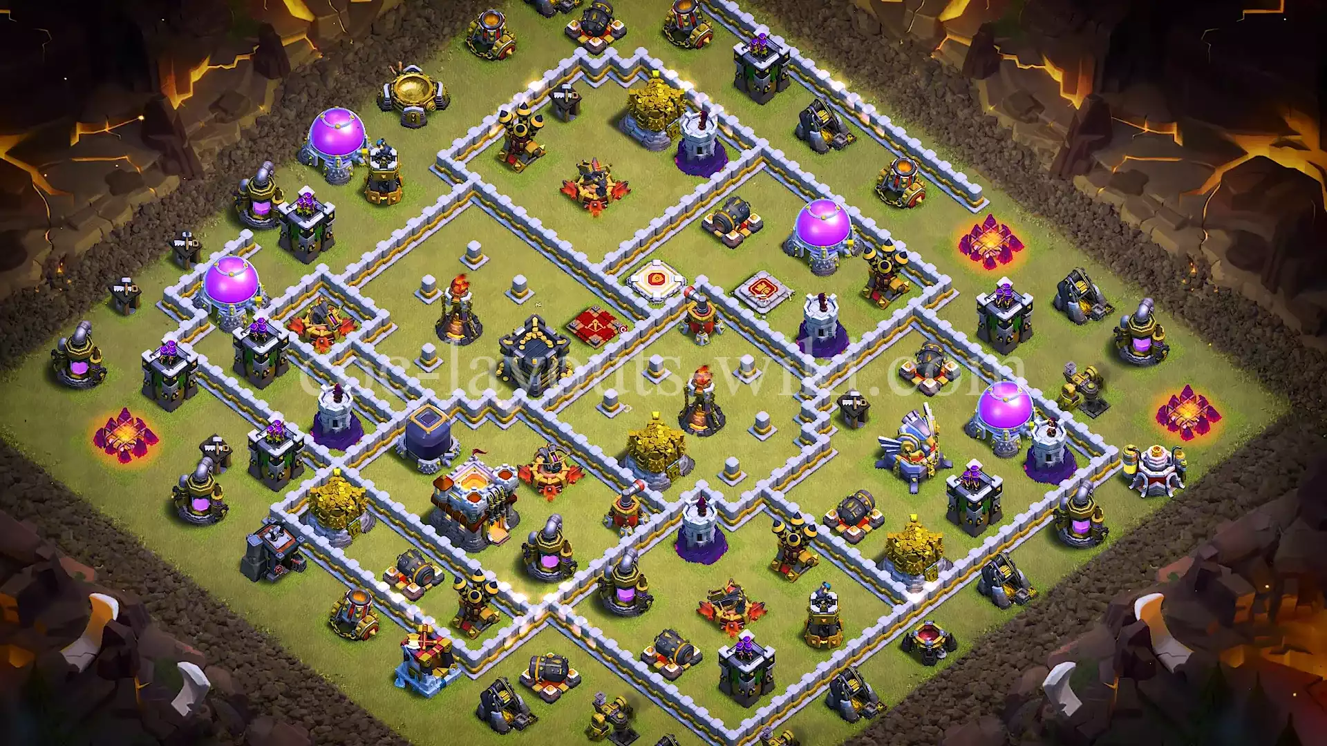 TH11 War Base with Copy Link #15