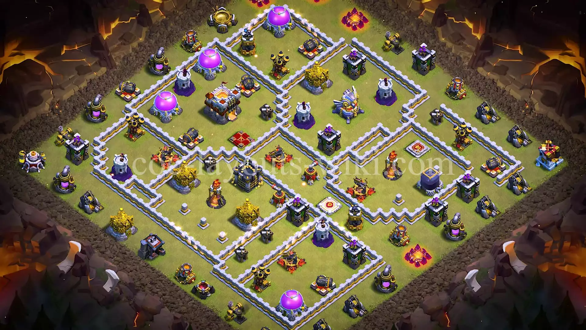 TH11 War Base with Copy Link #19