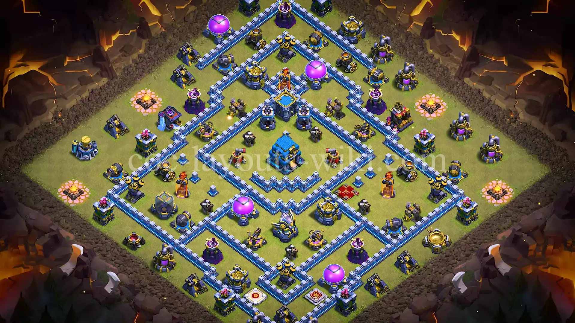 TH12 War Base with Copy Link #6