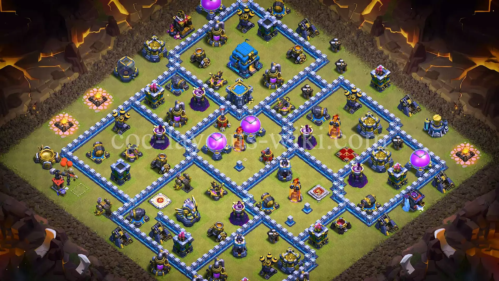 TH12 War Base with Copy Link #13