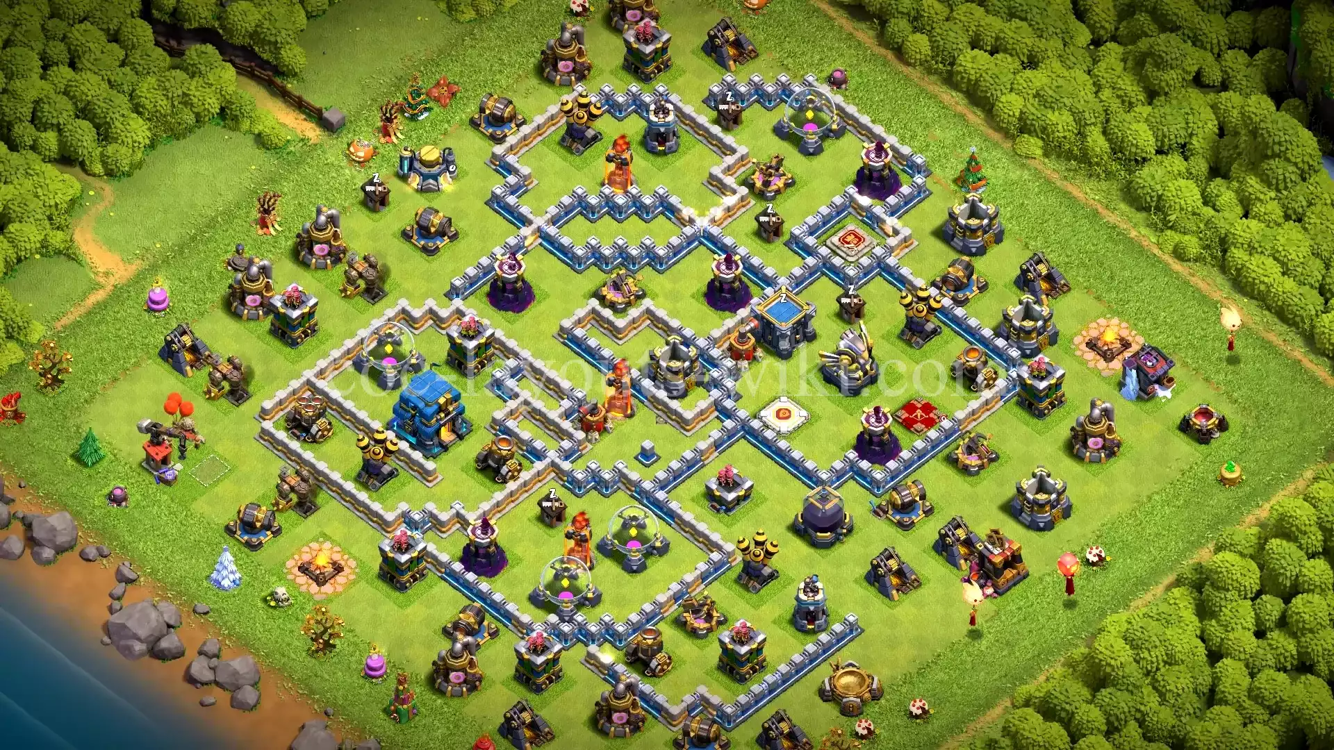 TH12 War Base with Copy Link #25