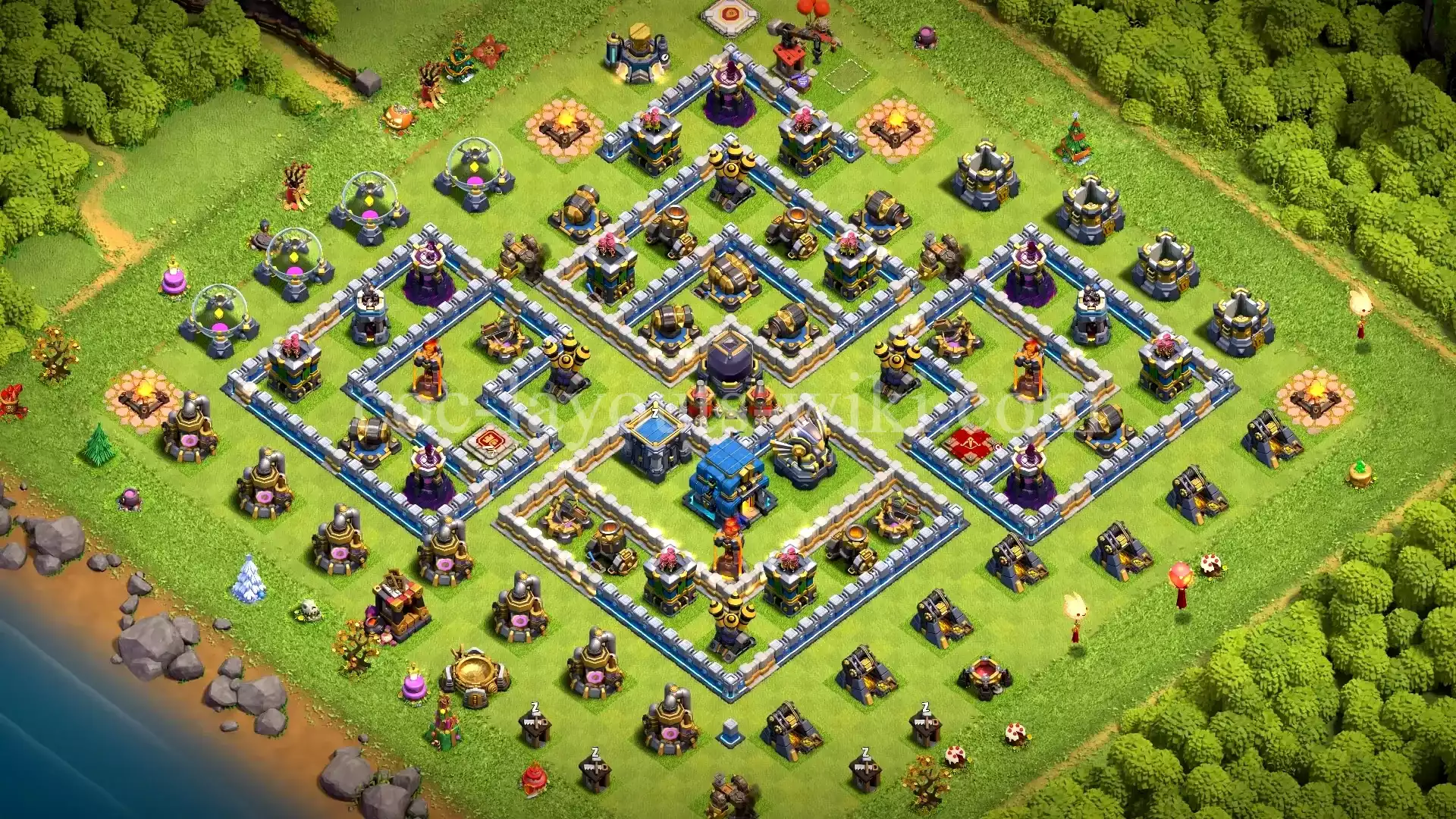 TH12 War Base with Copy Link #26