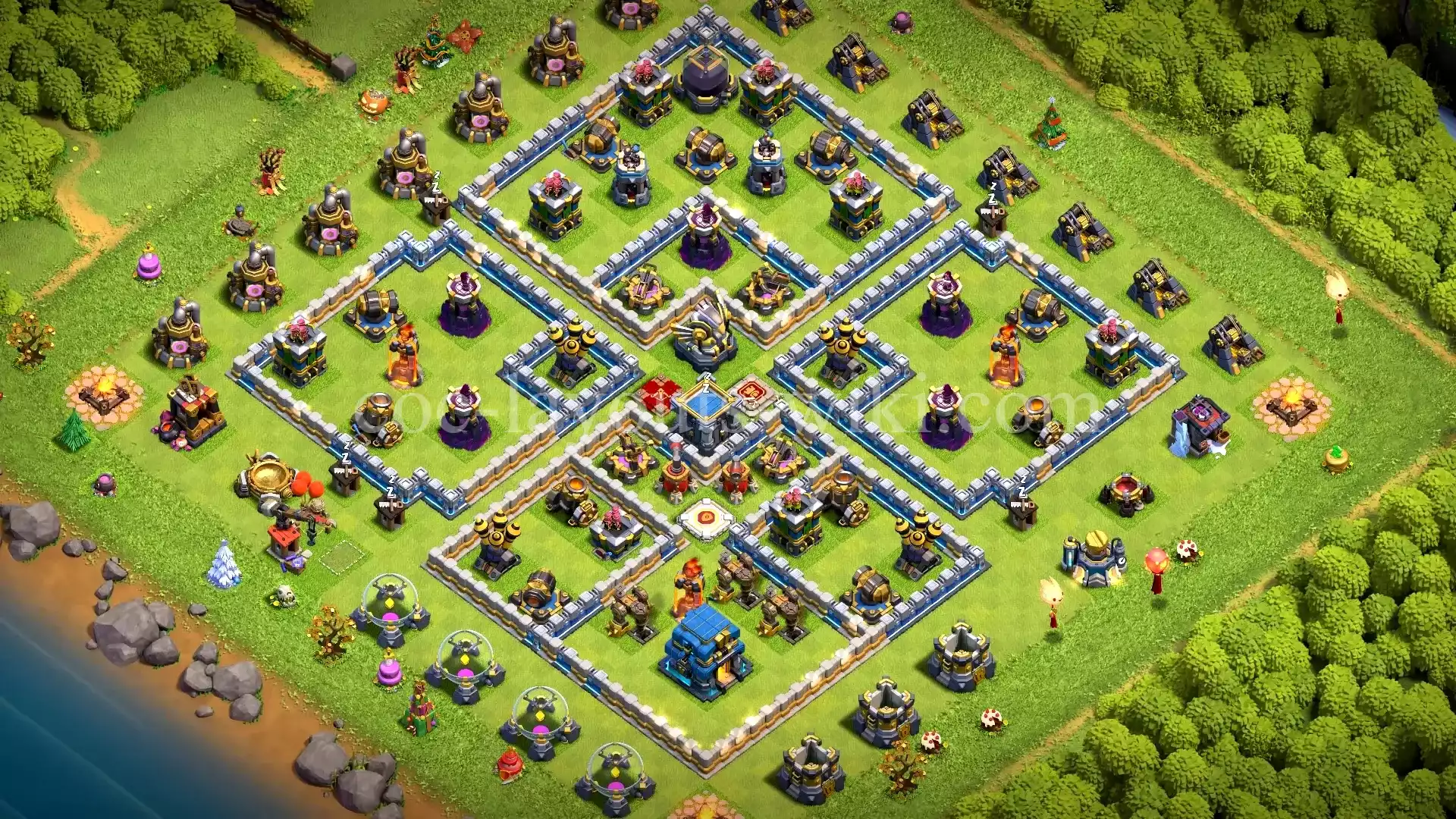 TH12 War Base with Copy Link #27
