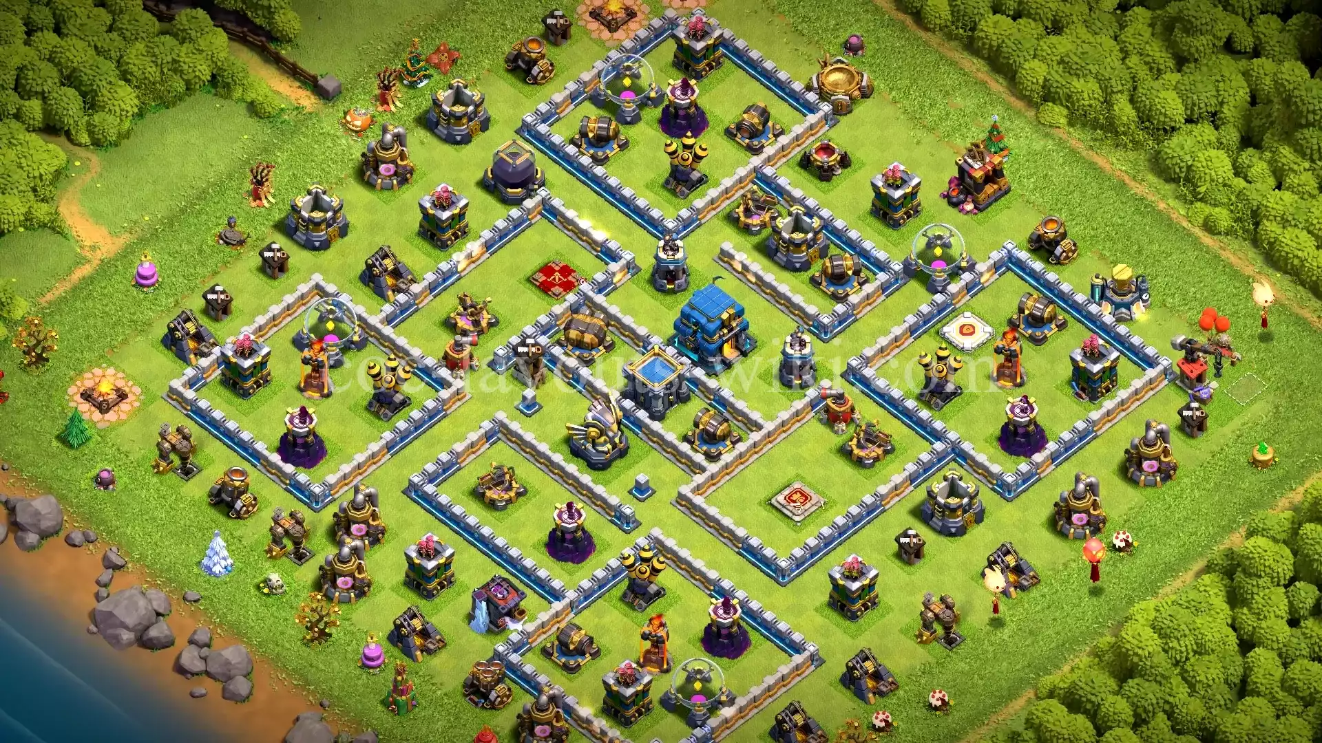 TH12 War Base with Copy Link #35