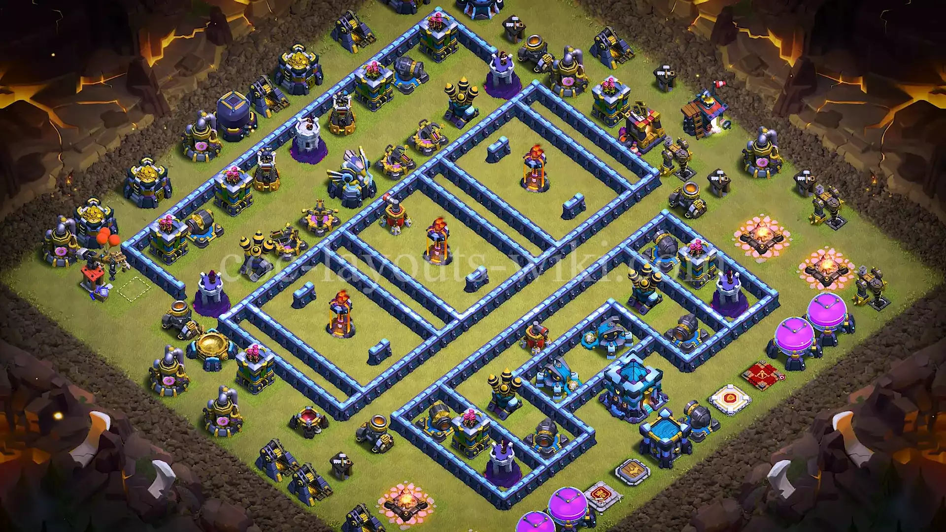 TH13 War Base with Copy Link #5