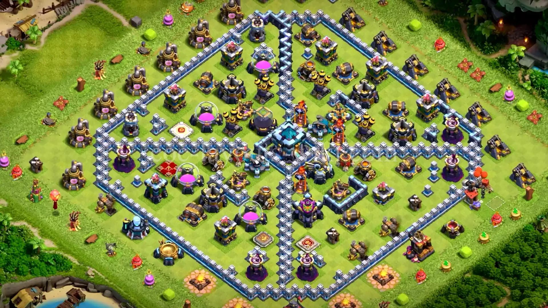 TH13 Trophy Base with Copy Link #49