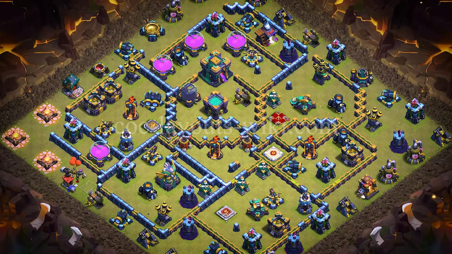 TH14 War Base with Copy Link #4