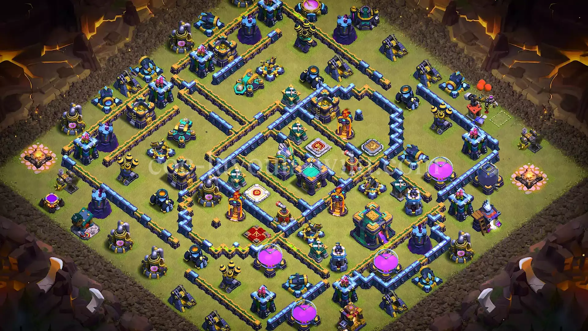 TH14 War Base with Copy Link #9