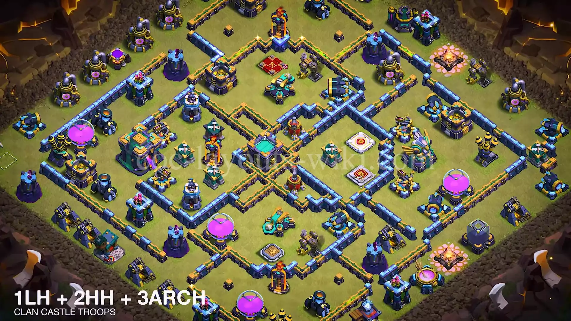 TH14 War Base with Copy Link #10