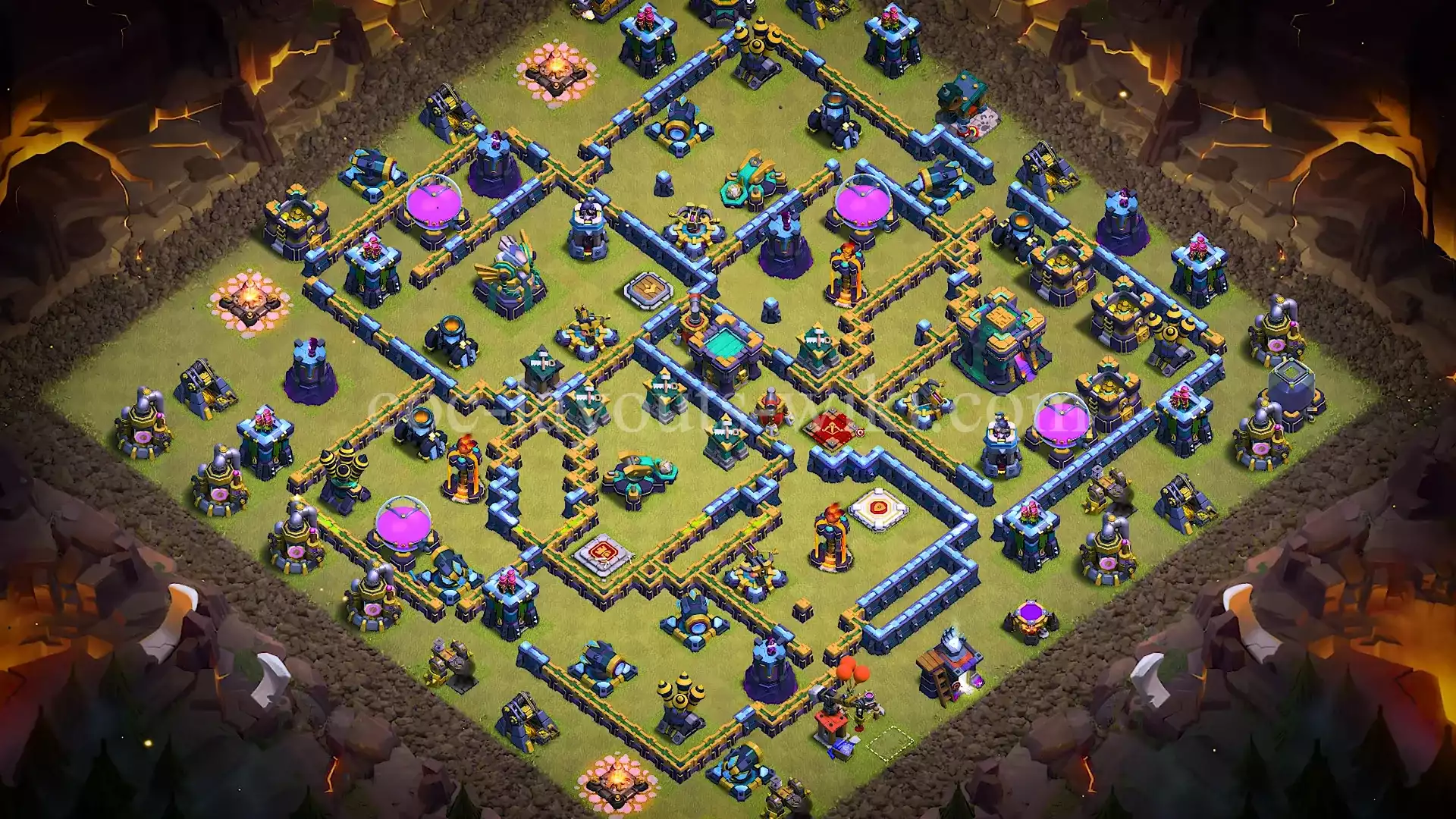 TH14 War Base with Copy Link #13