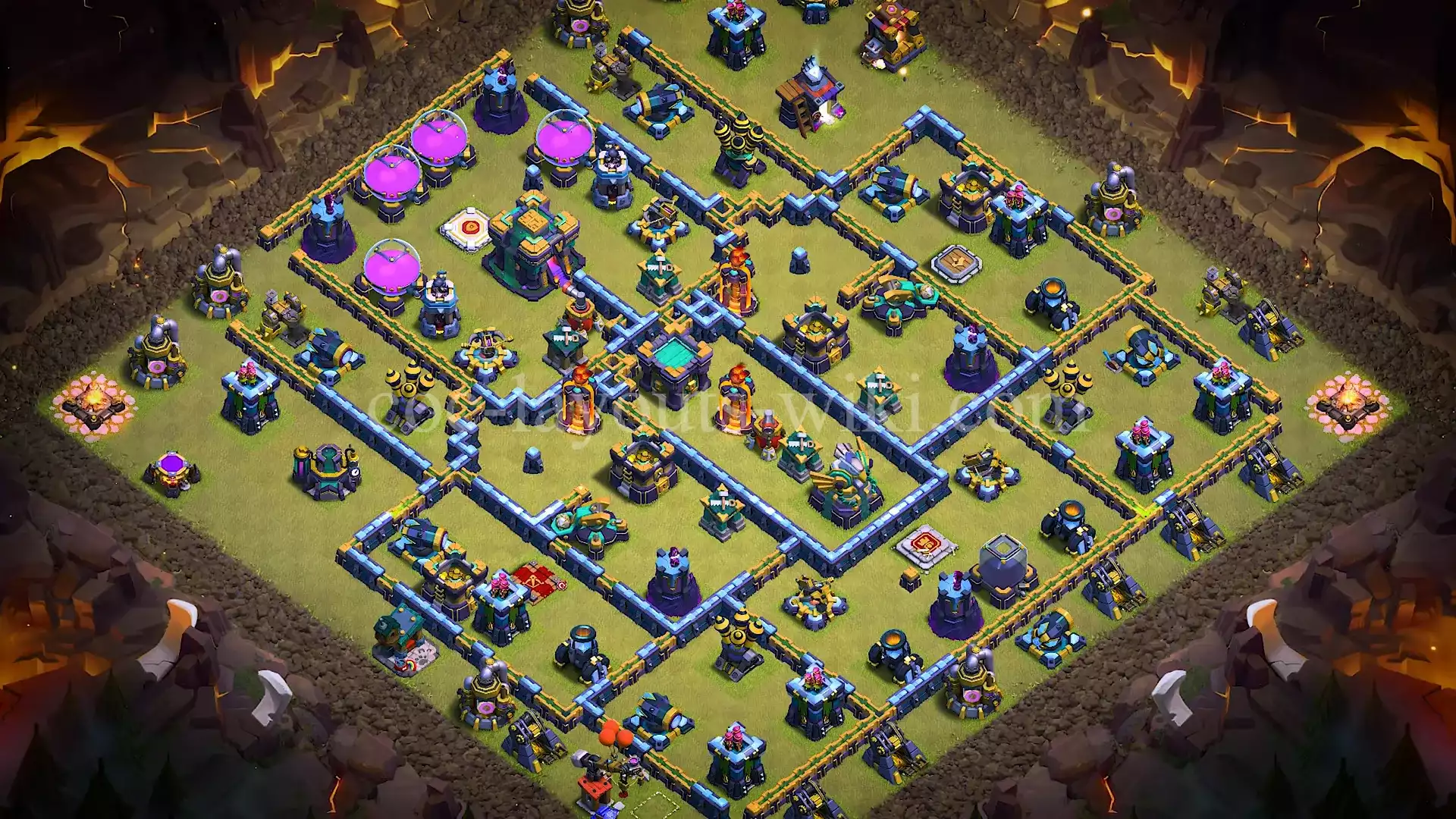 TH14 War Base with Copy Link #15
