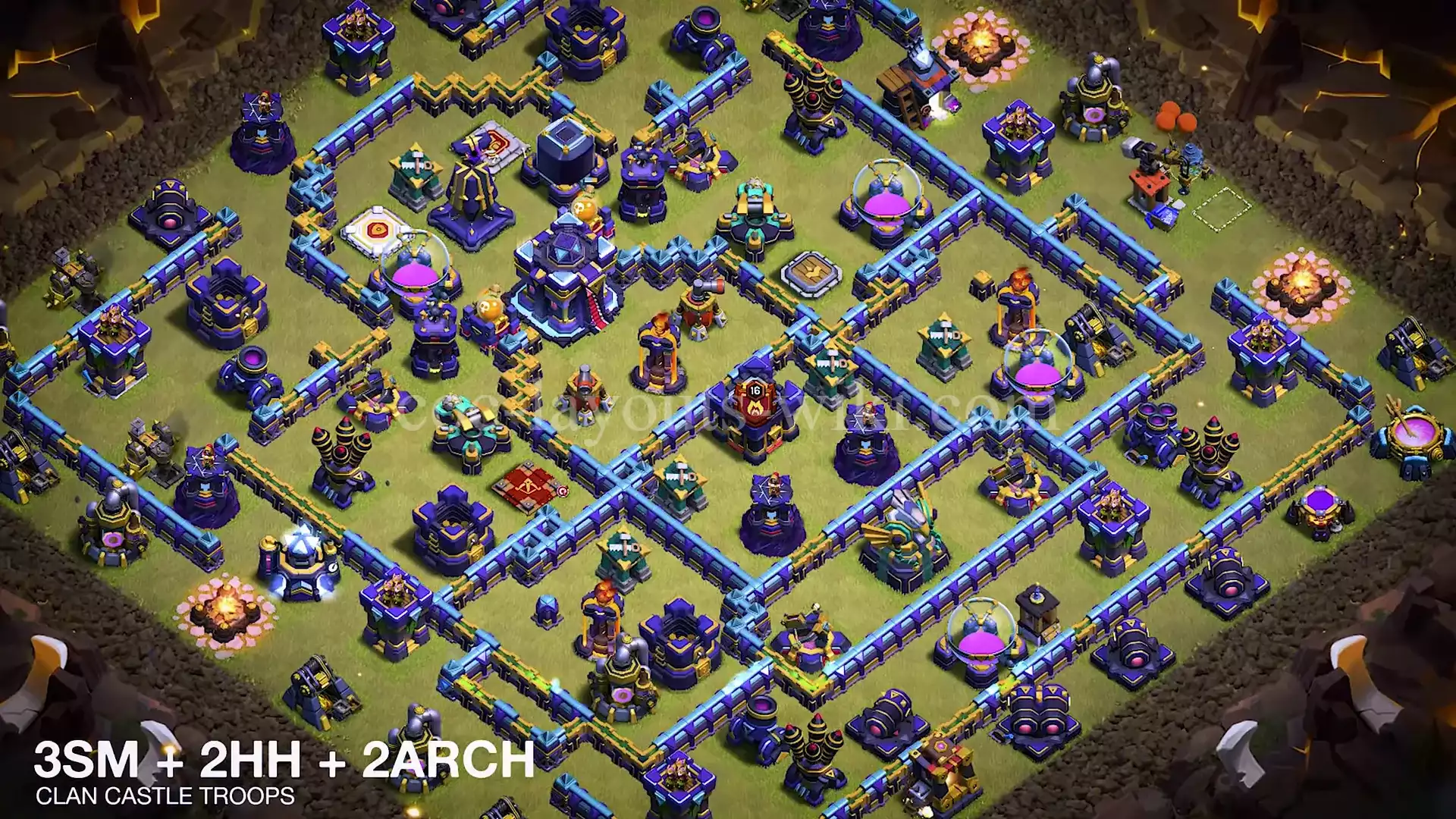 TH15 War Base with Copy Link #1
