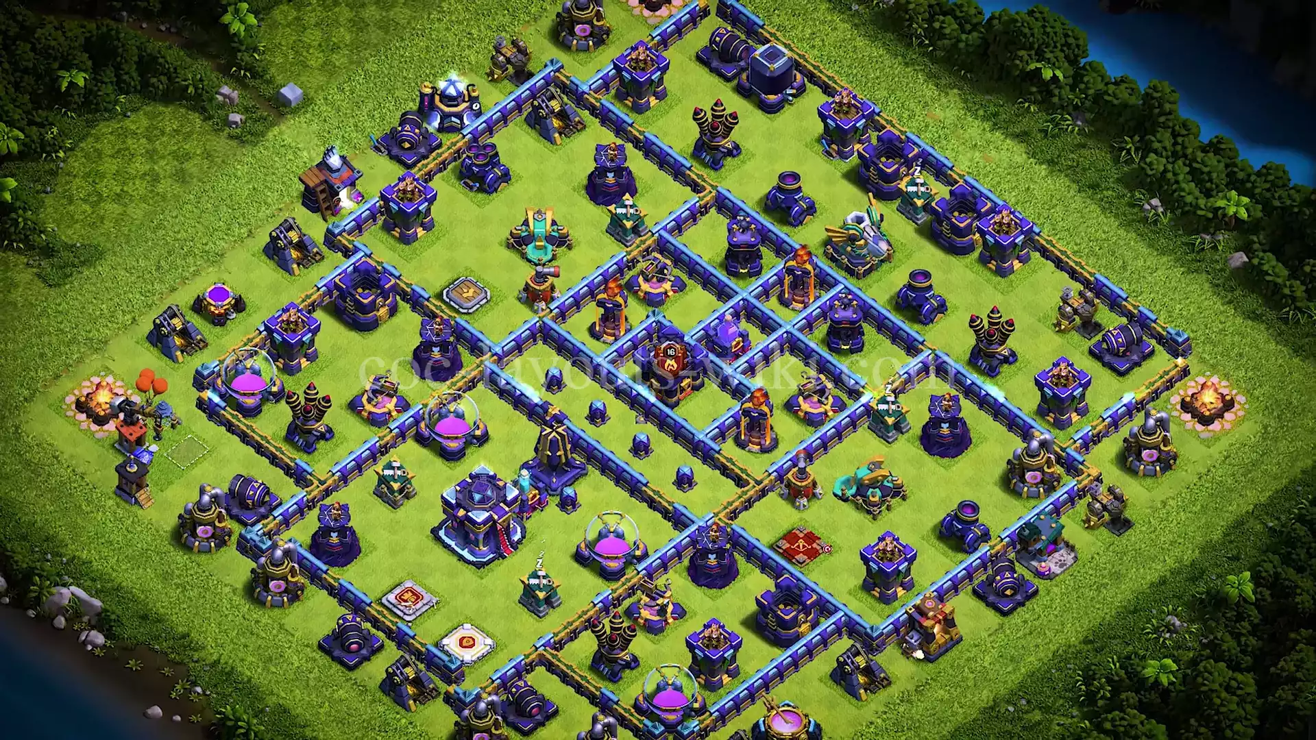 TH15 War Base with Copy Link #9