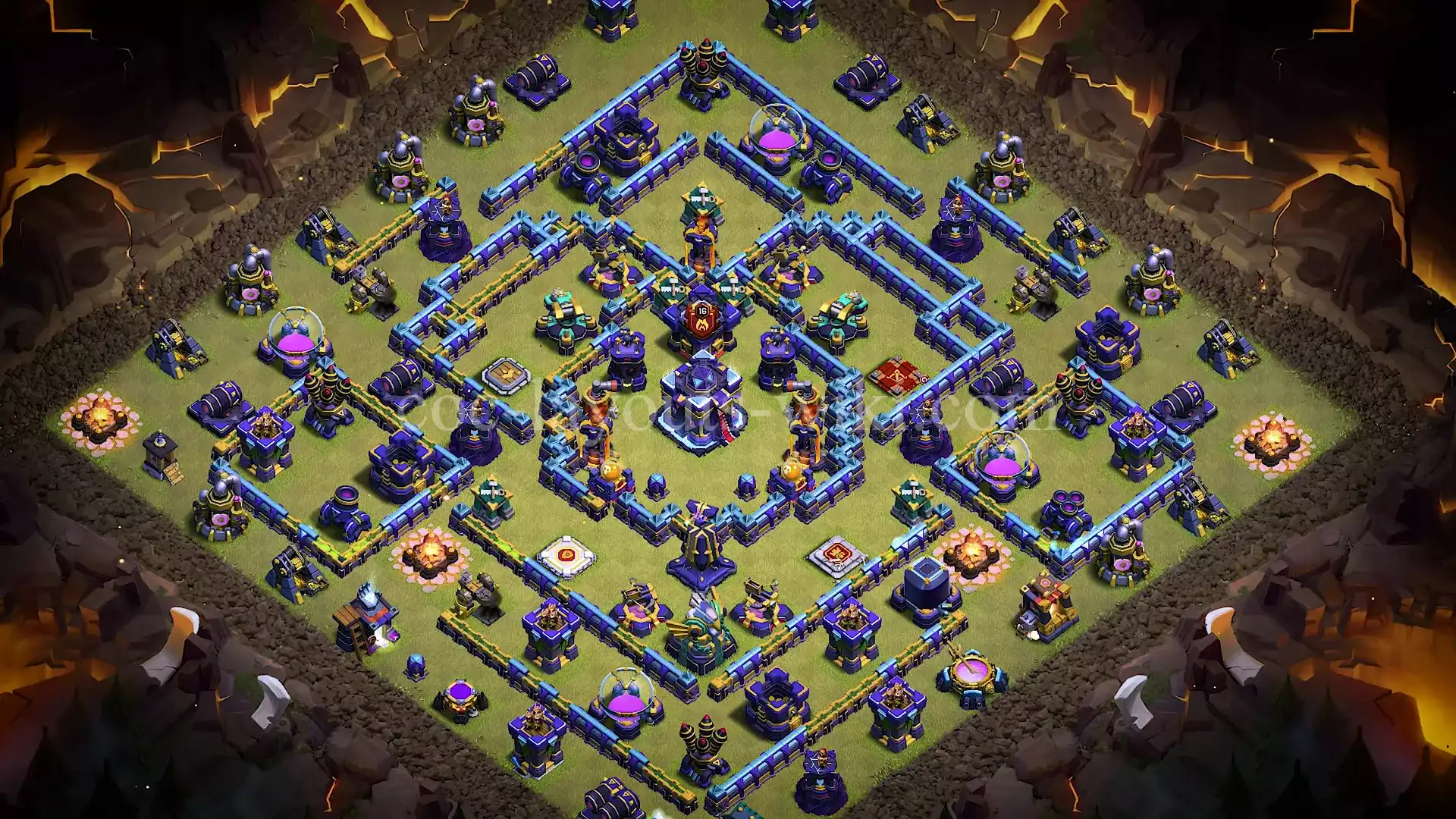 TH15 War Base with Copy Link #18
