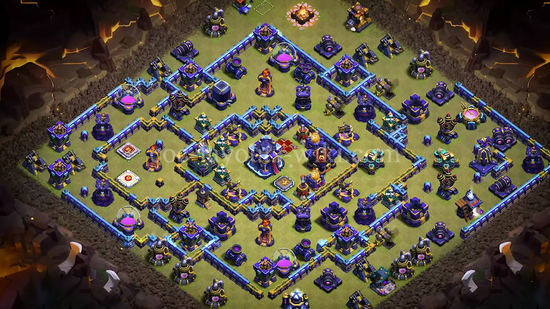 TH15 War Base with Copy Link #19