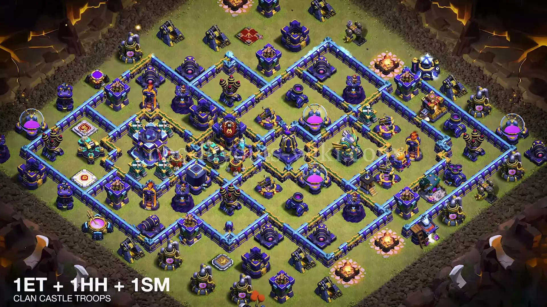 TH15 War Base with Copy Link #20