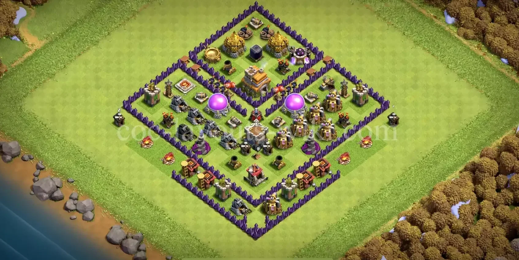 TH7 War Base with Copy Link #1