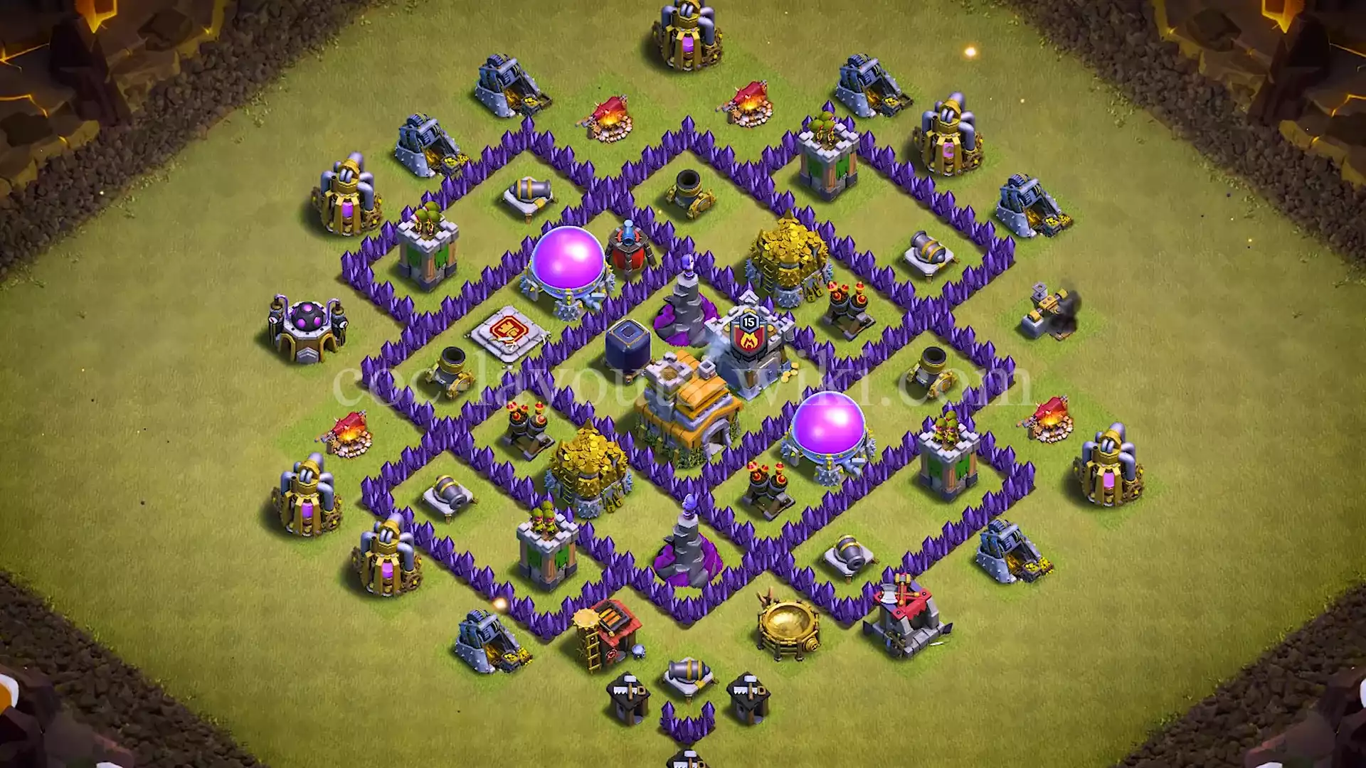 TH7 Hybrid Base with Copy Link #32
