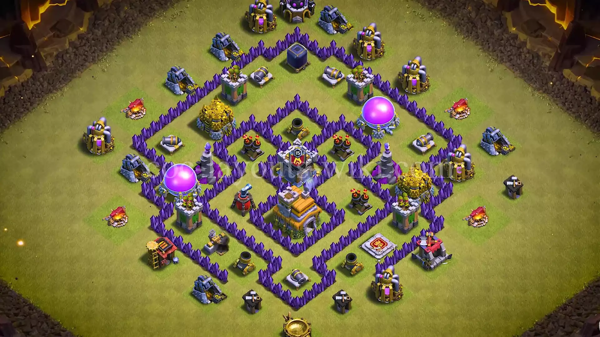TH7 Hybrid Base with Copy Link #37