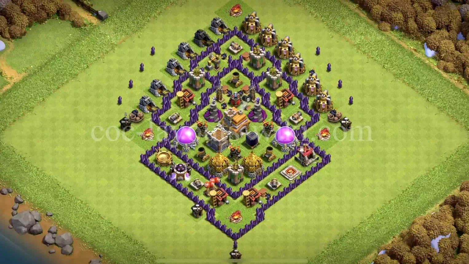 TH7 War Base with Copy Link #4