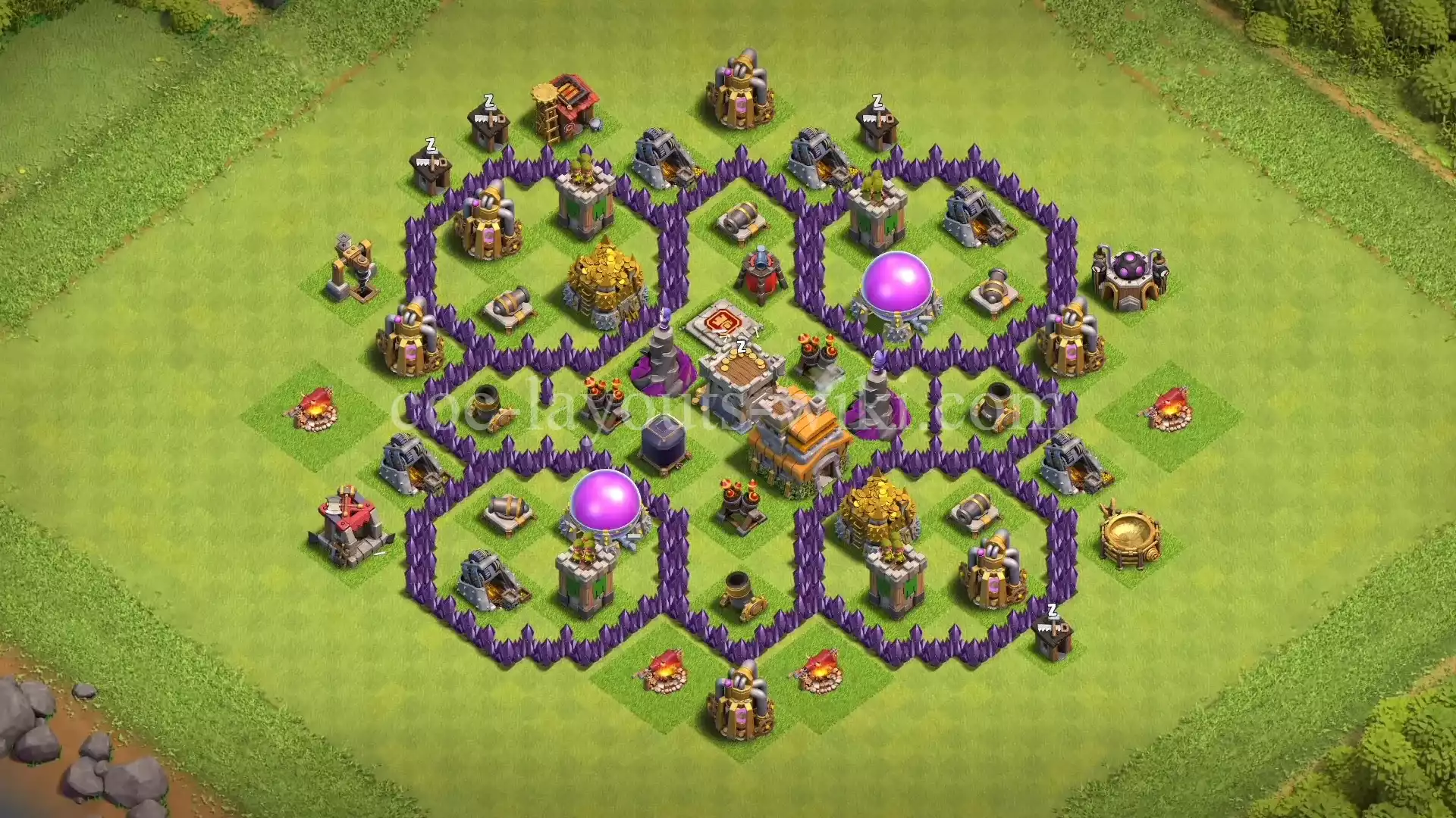 TH7 Hybrid Base with Copy Link #44