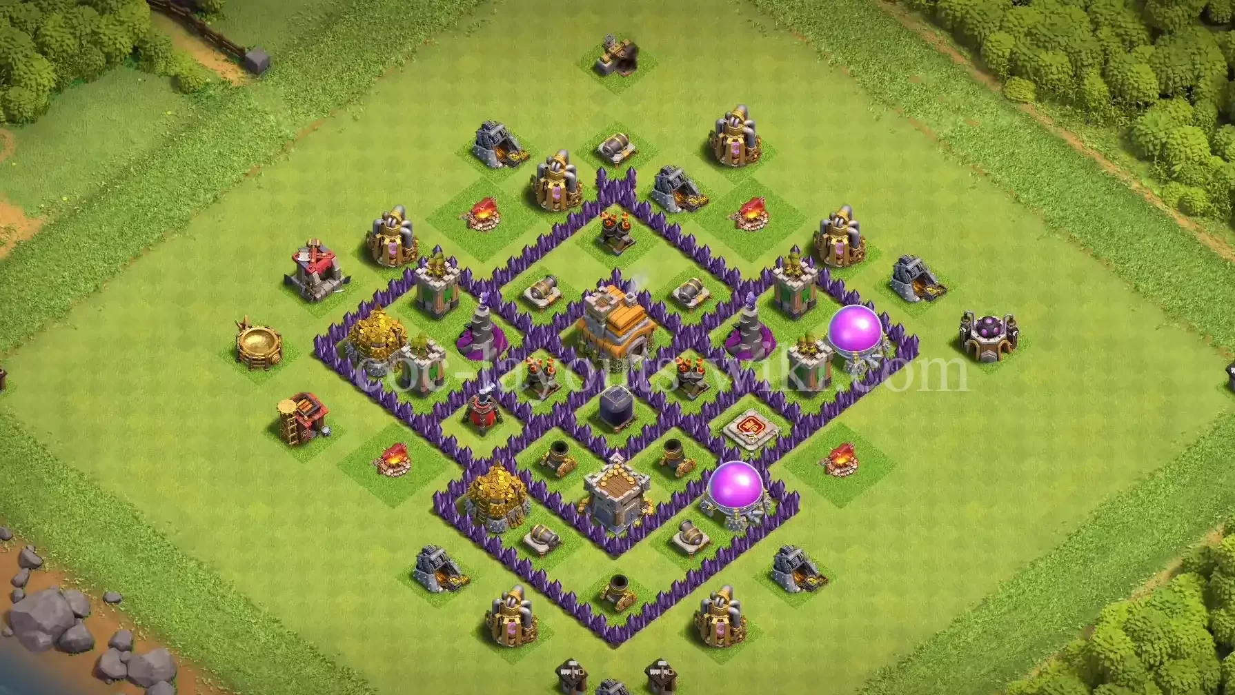 TH7 Hybrid Base with Copy Link #50