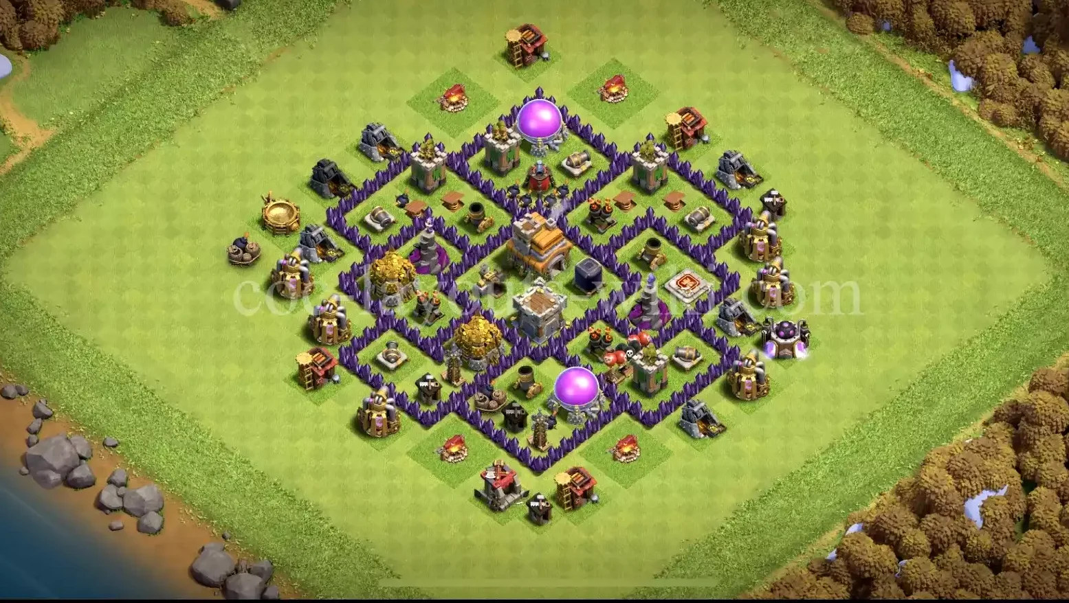 TH7 Hybrid Base with Copy Link #6
