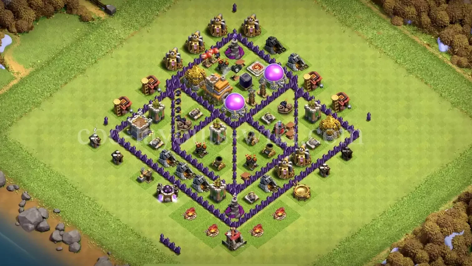 TH7 3D Art Base with Copy Link #7