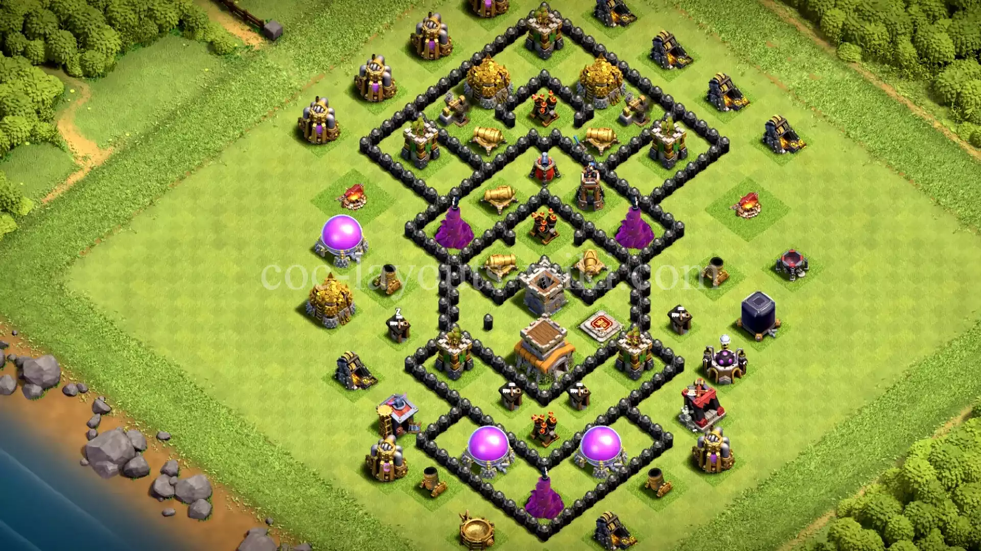 TH8 War Base with Copy Link #30