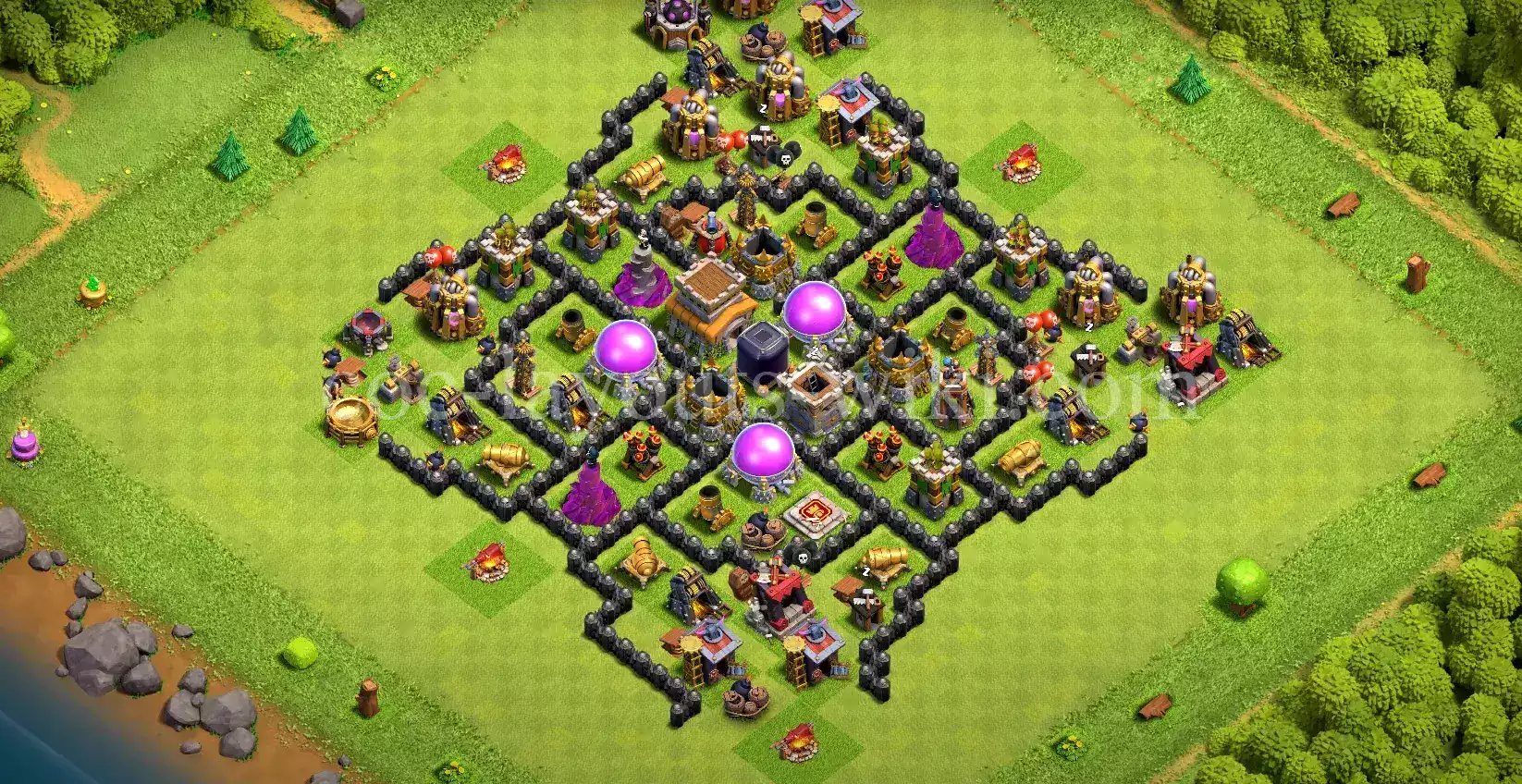 TH8 Hybrid Base with Copy Link #55